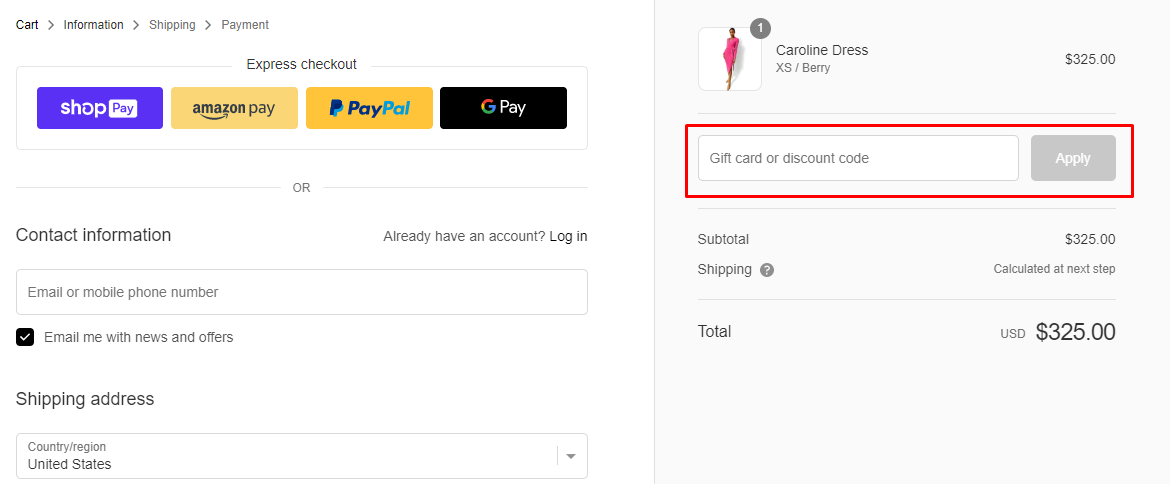 How do I use my Toccin discount code