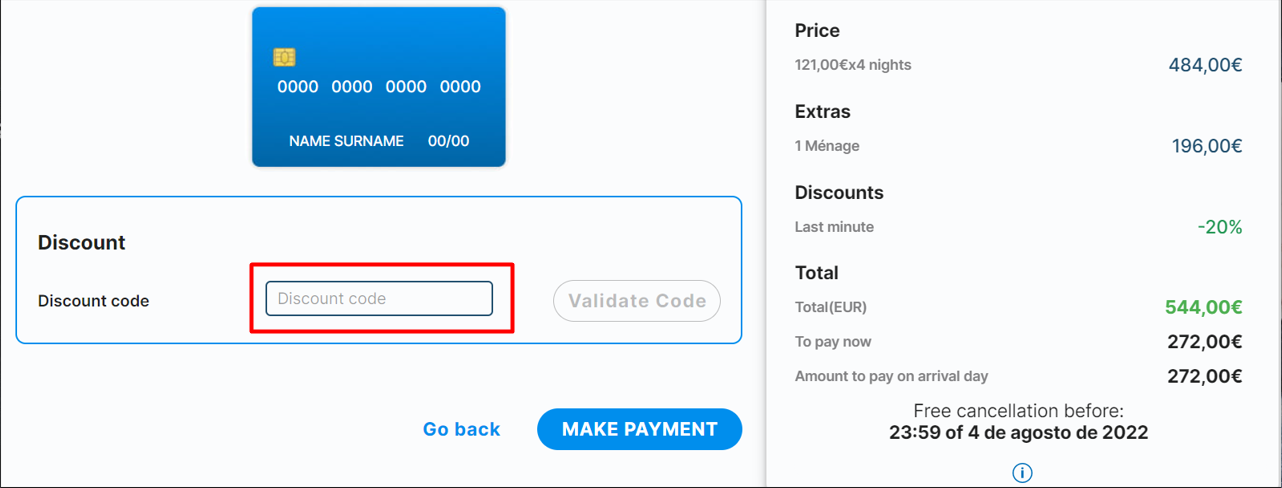 How do I use my PlusHolidays discount code?