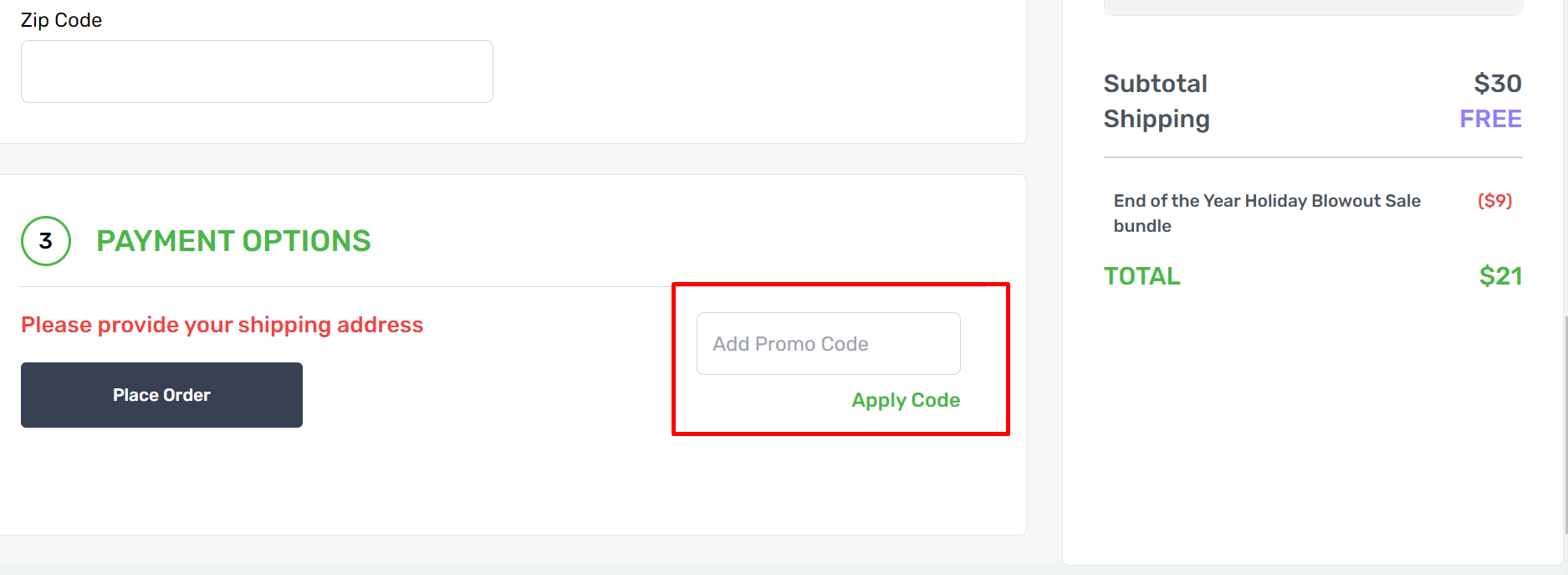 How do I use my Yes.Fit promo code?
