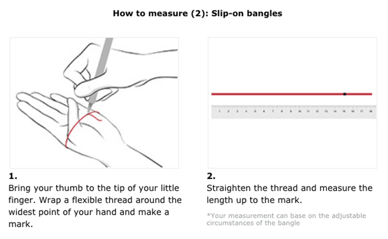 Chow Sang Sang Bracelet Size Guide 3