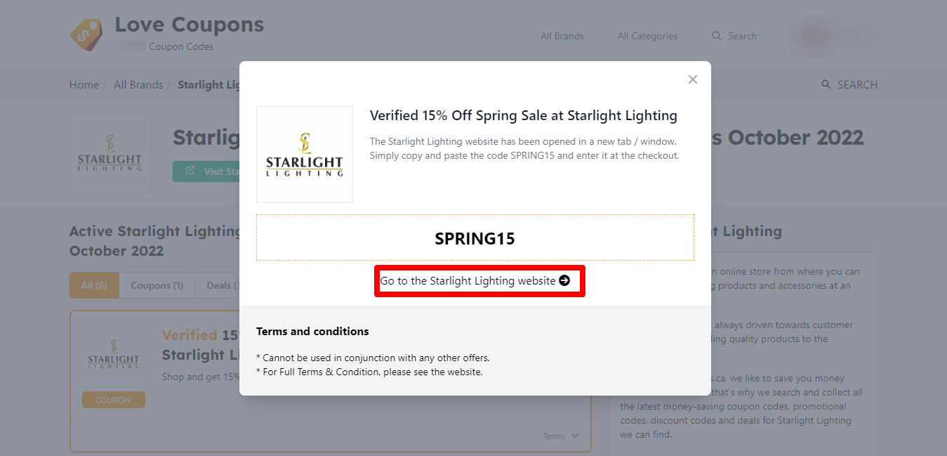 How Do I Use My Starlight Lighting Promo Code?