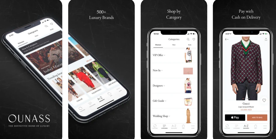 Ounass Mobile app