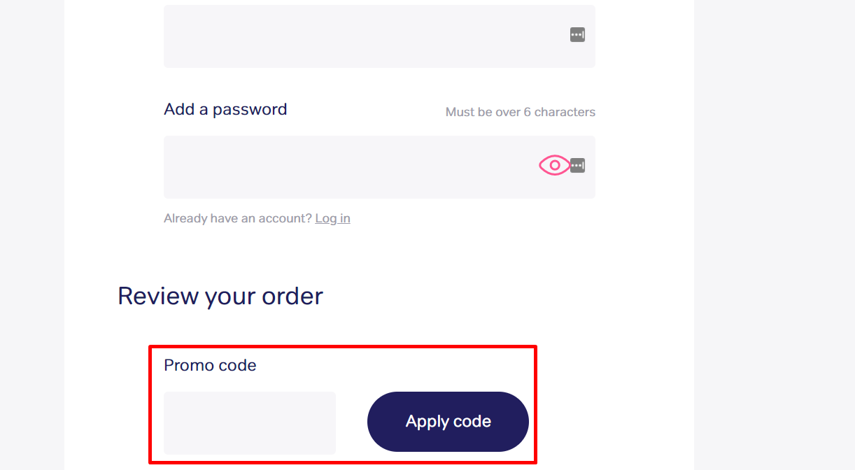 How do I use my Medzino promo code?