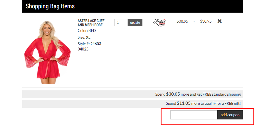 How do I use my Lover's Lane coupon code?