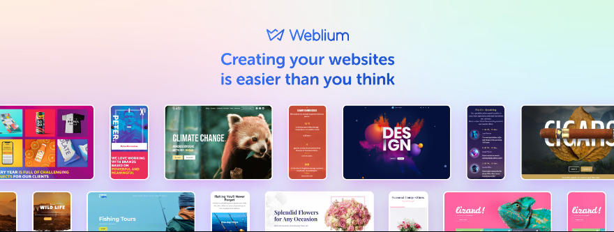 About Weblium Homepage