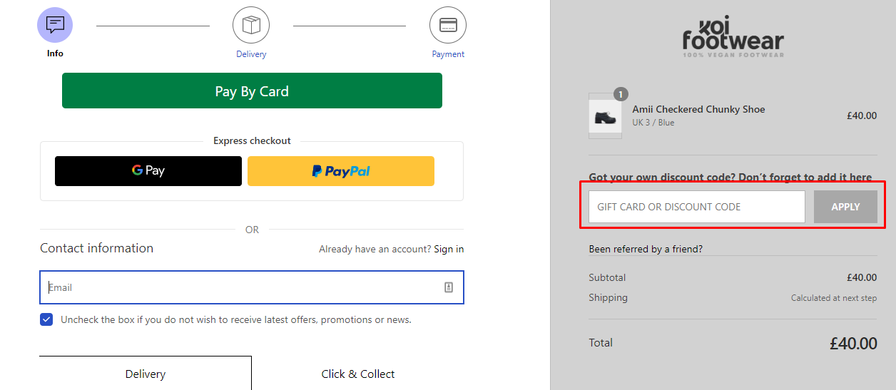 Verified 24 Koi Footwear Coupon and Promo Codes January 2021