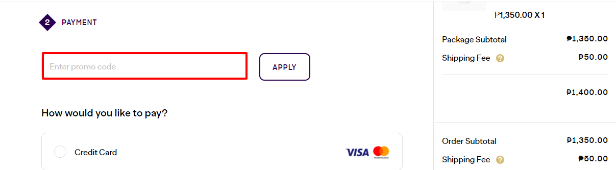 Promo Code