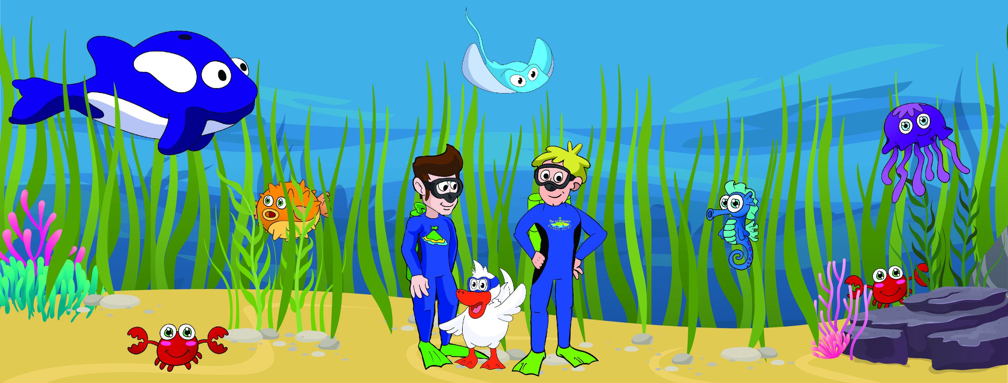About The Adventures of Scuba Jack homepage