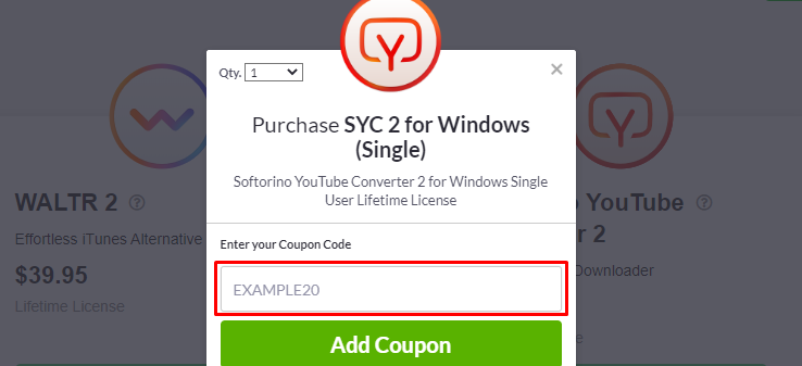 How do I use my Softorino coupon code?