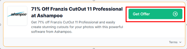 Step 1: Select an offer