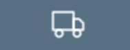 Delivery truck on white background