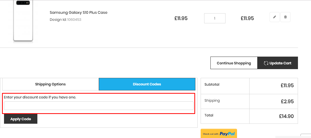 How do I use my Wrappz discount code?