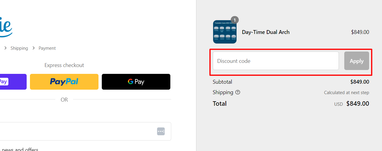 How do I use my Smileie discount code?