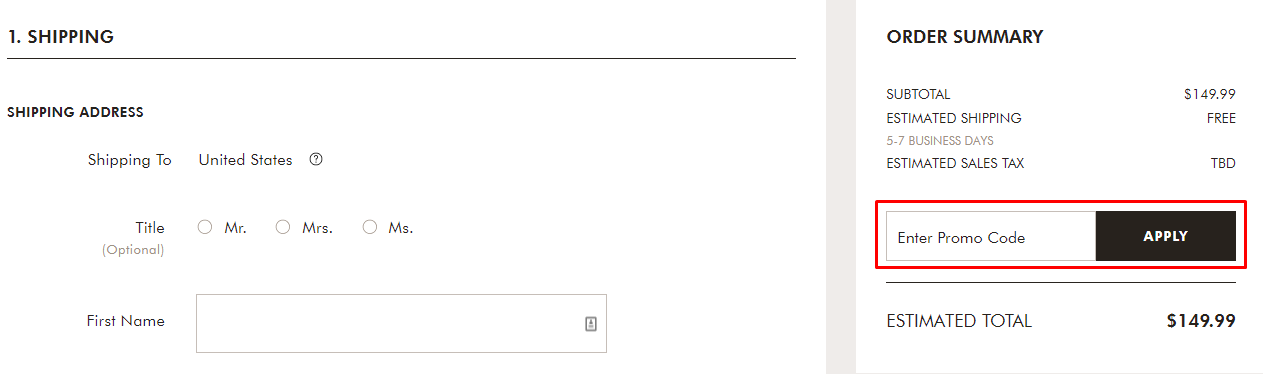 How do I use my Zwilling promo code?