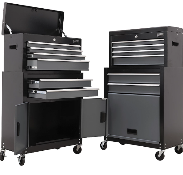 BiGDUG storage: BiGDUG Garage 24" Tool Chest & Rollercab Combination