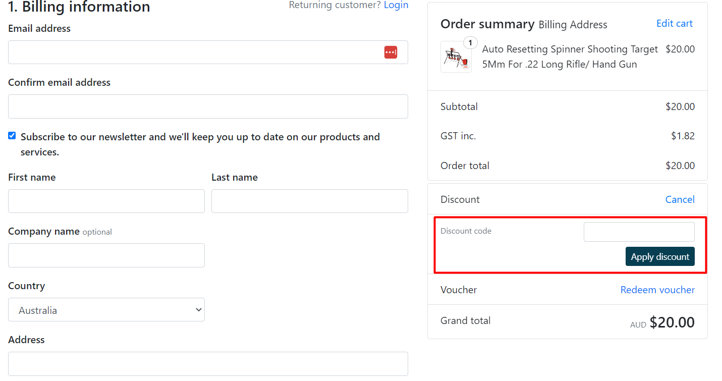 How do I use my Xhunter discount code?