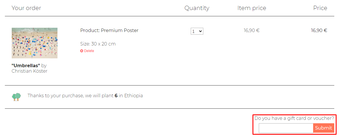 How do I use my Photocircle voucher code?