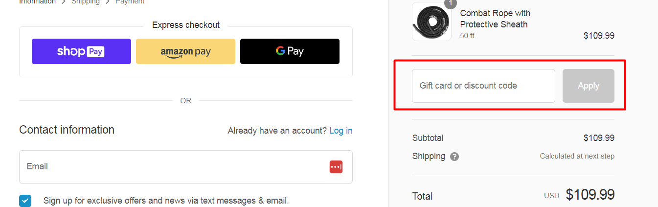 How do I use my Sanabul discount code?