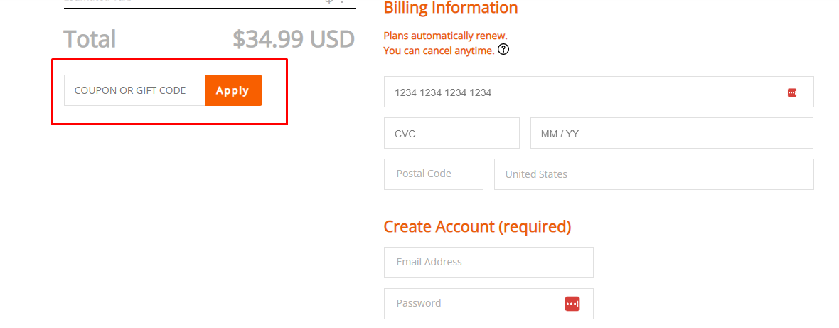 How do I use my We Craft Box coupon code?