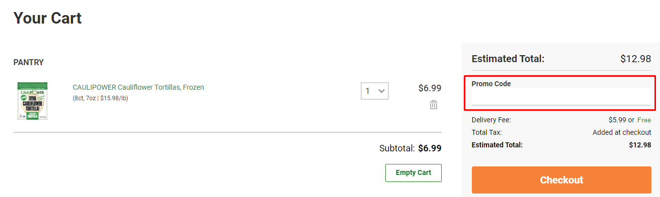 How do I use my FreshDirect discount code?