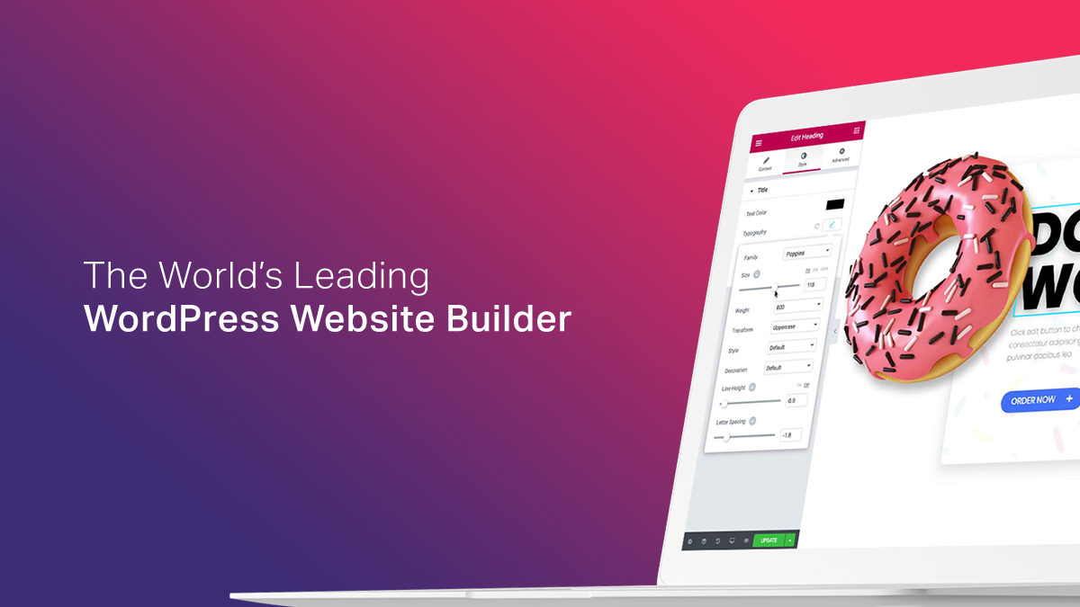 About Elementor Homepage