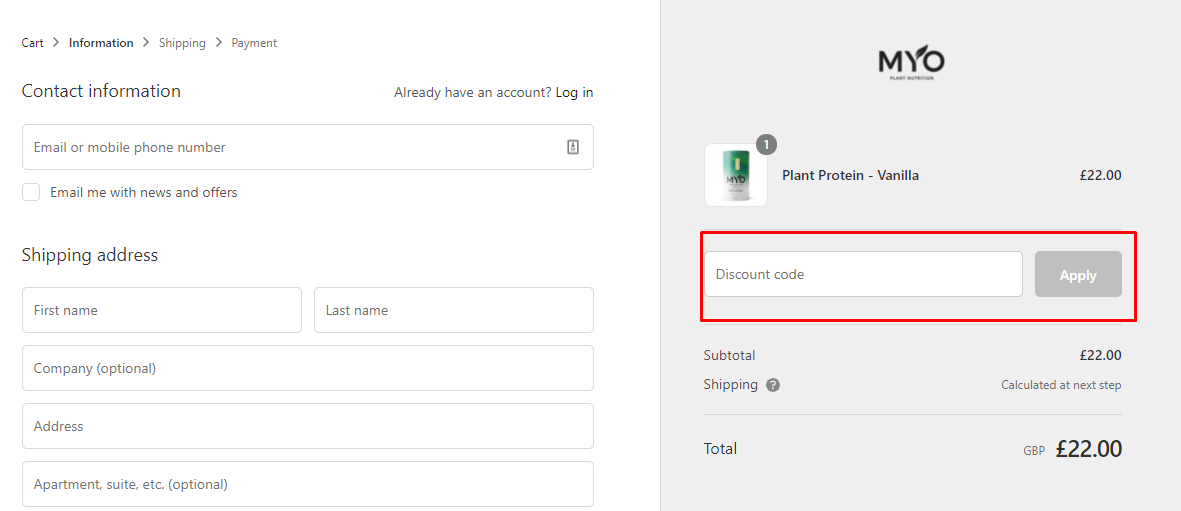 MYO Plant Nutrition Discount Code August 2024