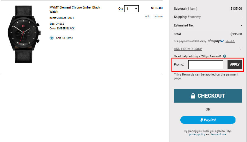 Tillys Promo Codes February 2021