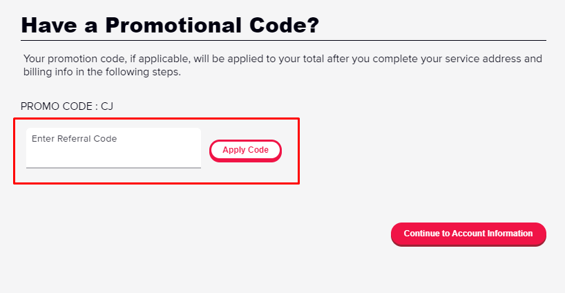 How do I use my Dish promotional code?