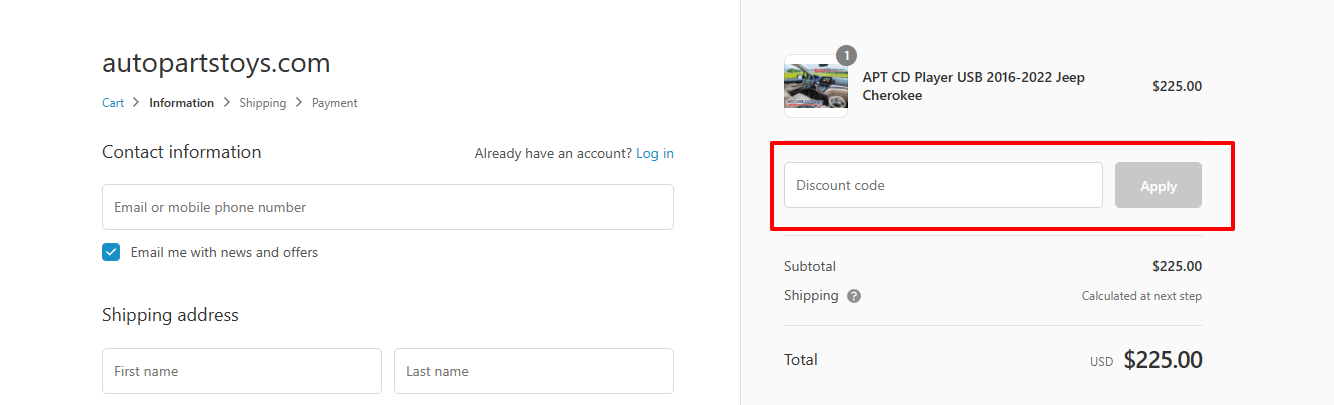 How Do I Use My Discount Code