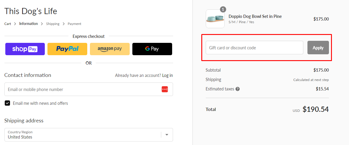 How do I use my This Dog’s Life discount code?