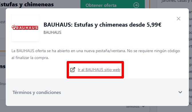 enlace de la marca