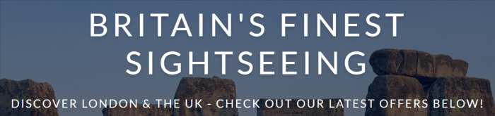 A promotional banner from the Evan Evans Tours website