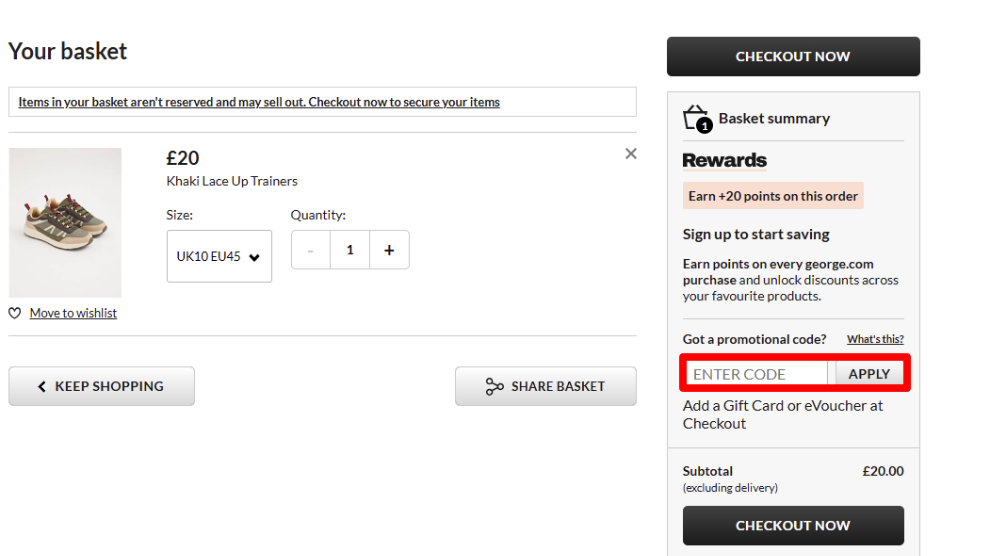 Paste your code to get your discount