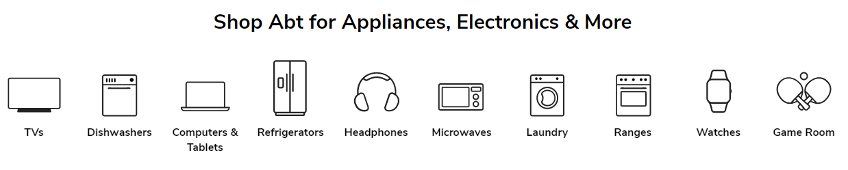 Abt electronics appliances