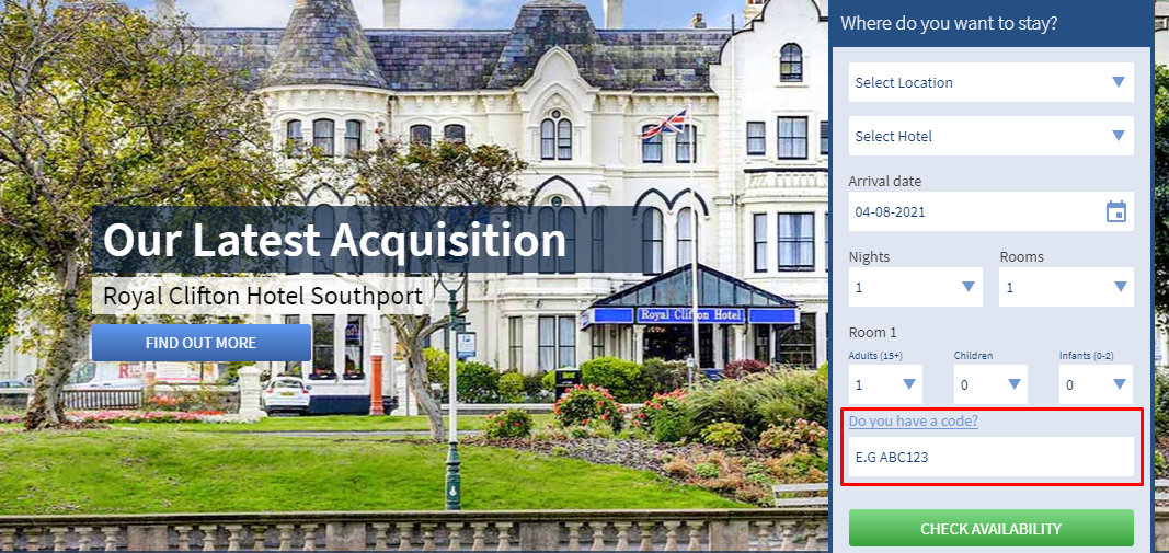 Britannia Hotels Discount Code September 2024