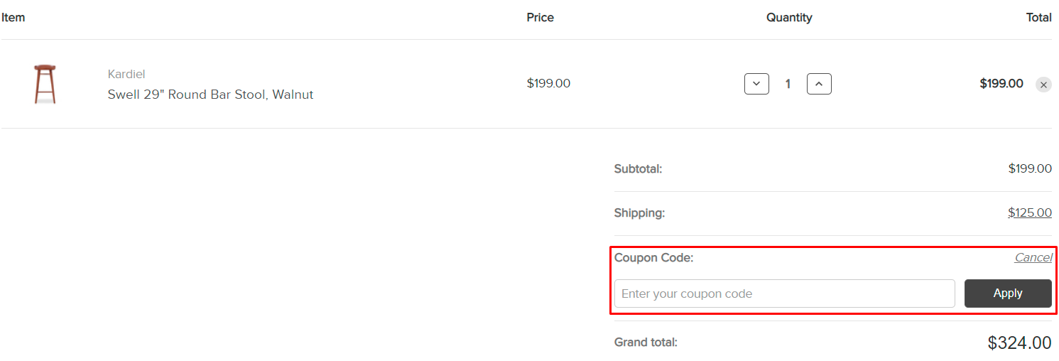 How do I use my Kardiel coupon code?