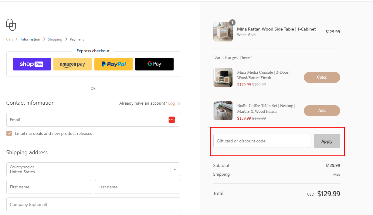 How do I use my Nathan James discount code?