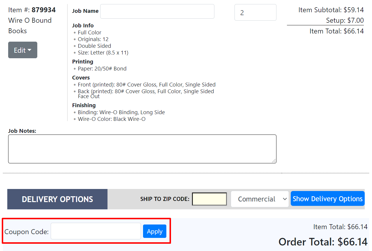 How do I use my Docucopies coupon code?