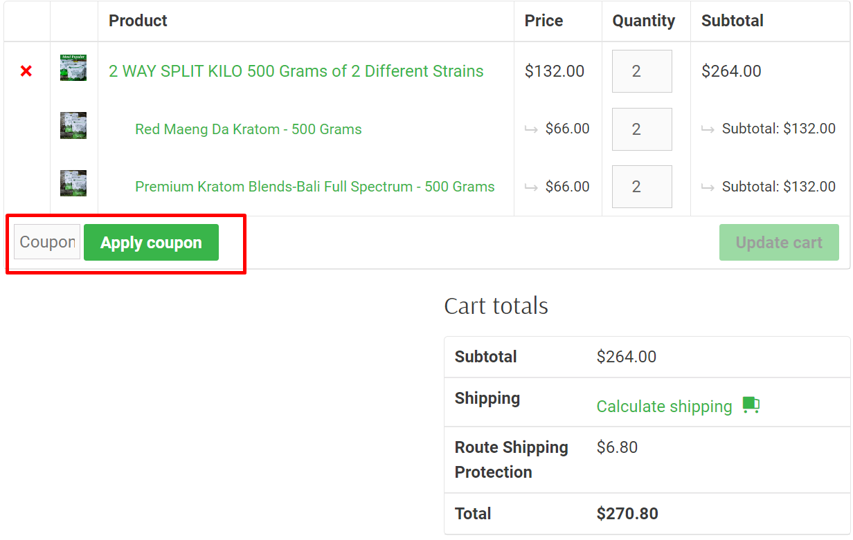 How do I use my Austin Organic Village coupon code?
