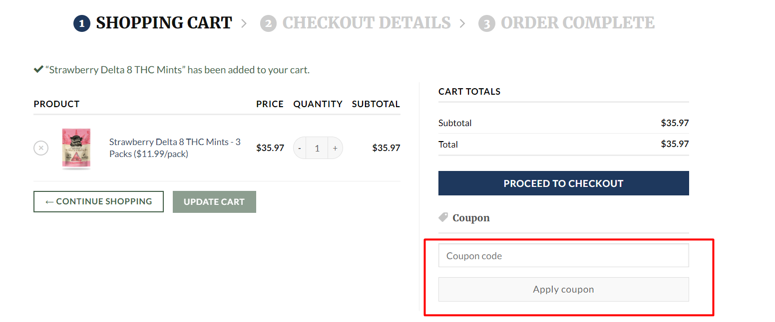 How do I use my Tillmans Tranquils coupon code?