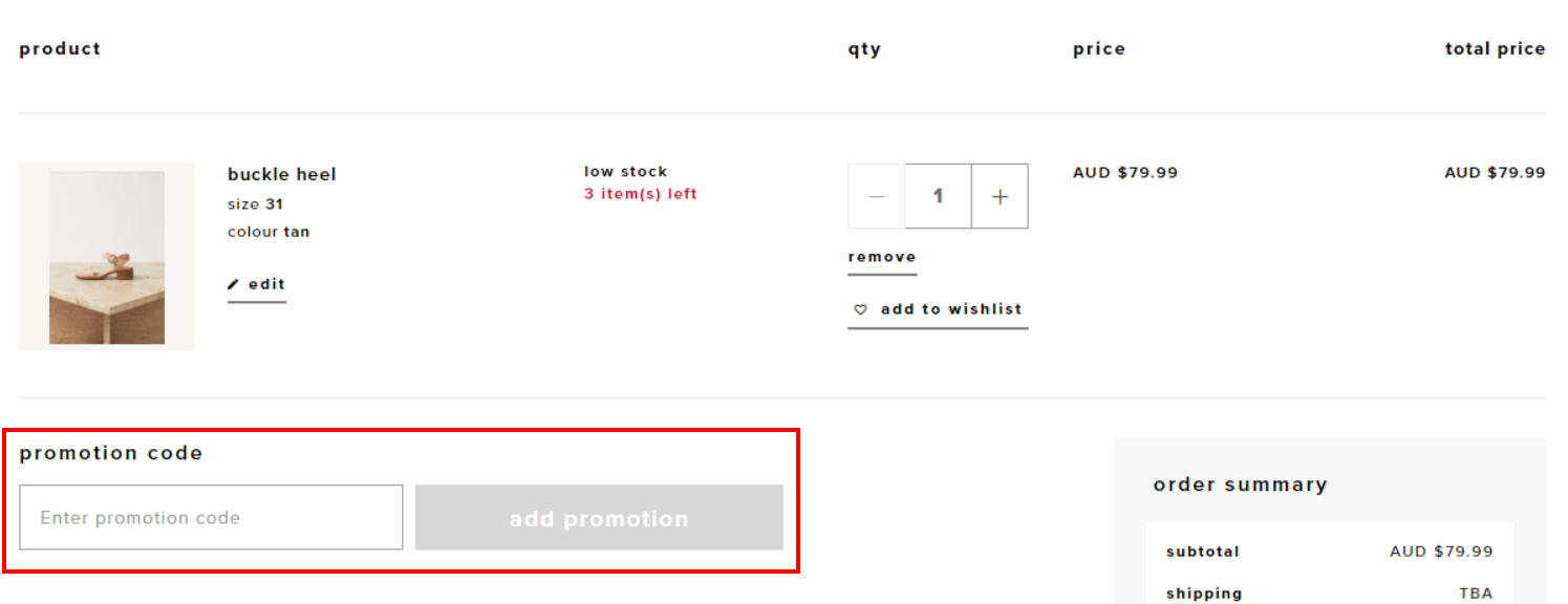 How do I use my Bardot Junior promotion code?