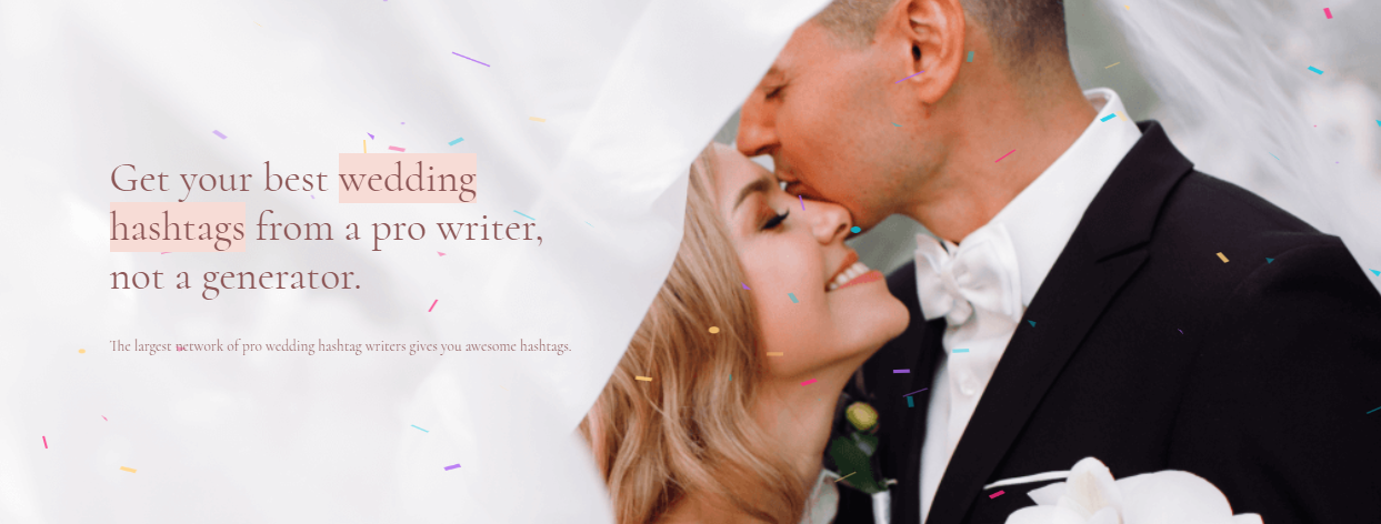 About Wedding Hashers Homepage