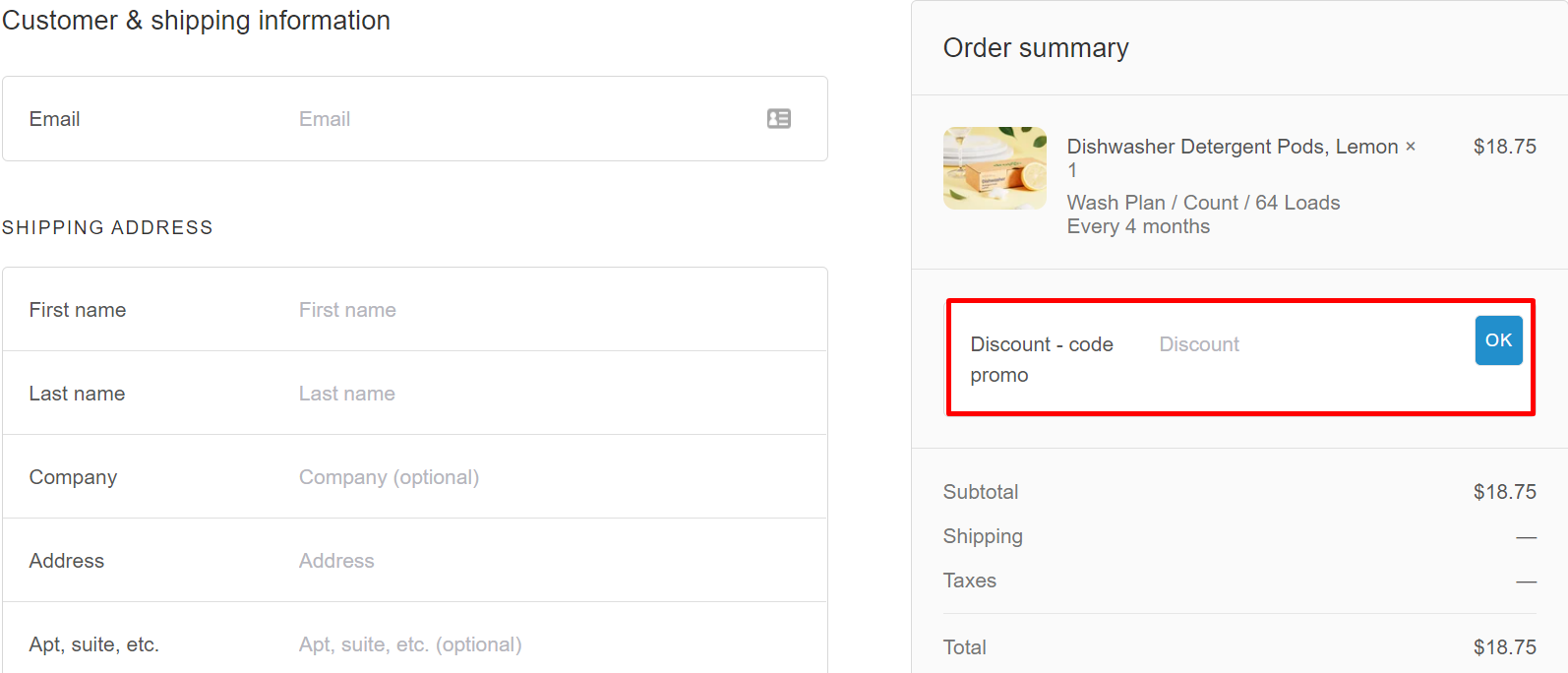 How do I use my Dropps discount code?