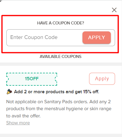 How do I use my Nuawoman coupon code?