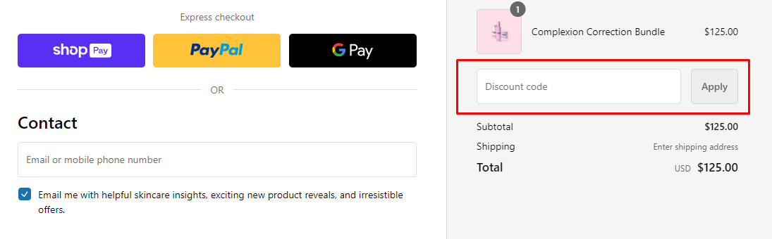 How do I use my Skincare Junkie discount code?