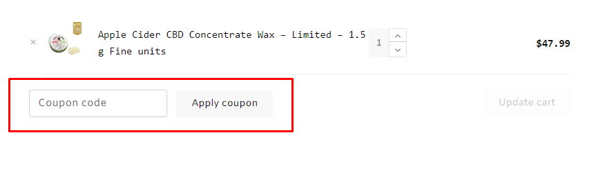 How do I use my Steve's Goods coupon code?