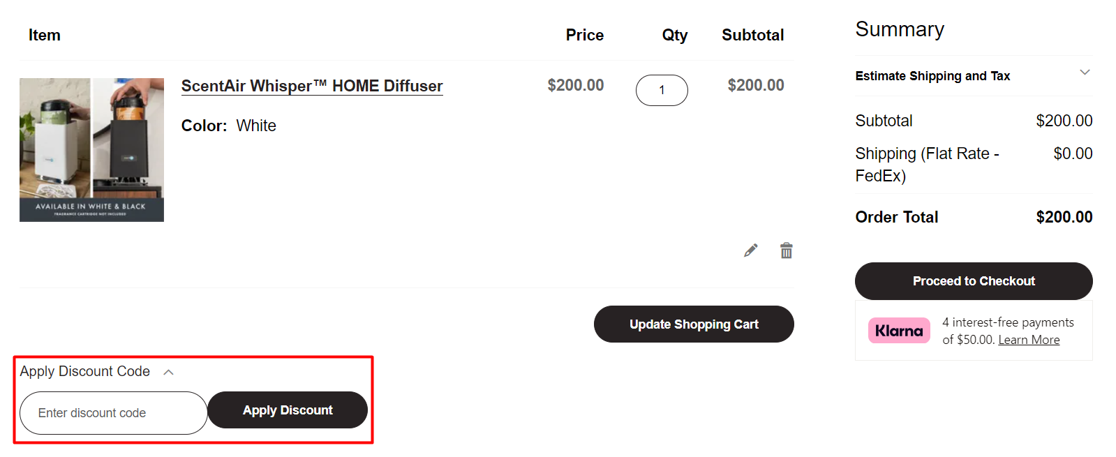 How do I use my ScentAir discount code?