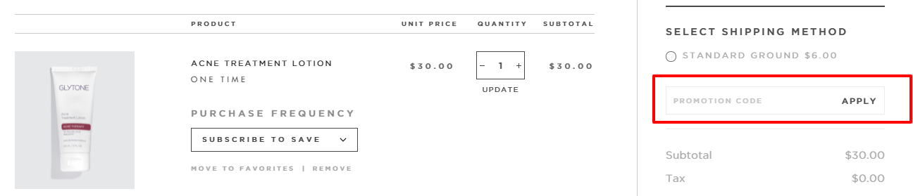 How Do I Use My Promotion Code