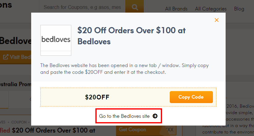 How do I use my Bedloves discount code?