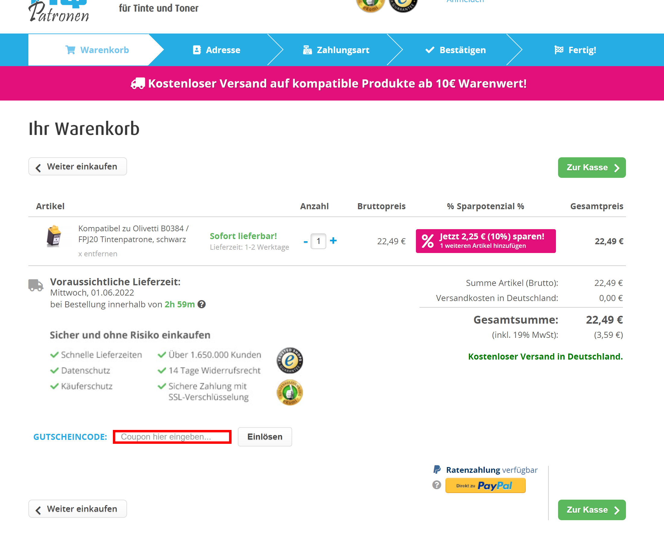 HQPatronenRedCode
